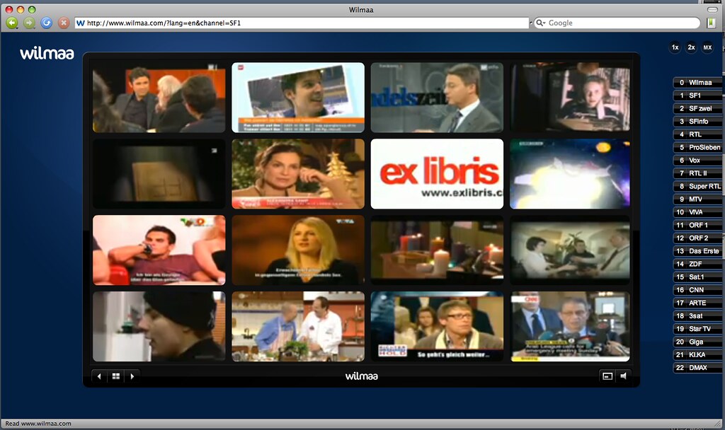 Wilmaa - Live TV in your Browser