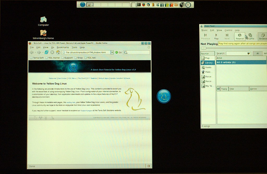 Yellow Dog Linux: Desktop