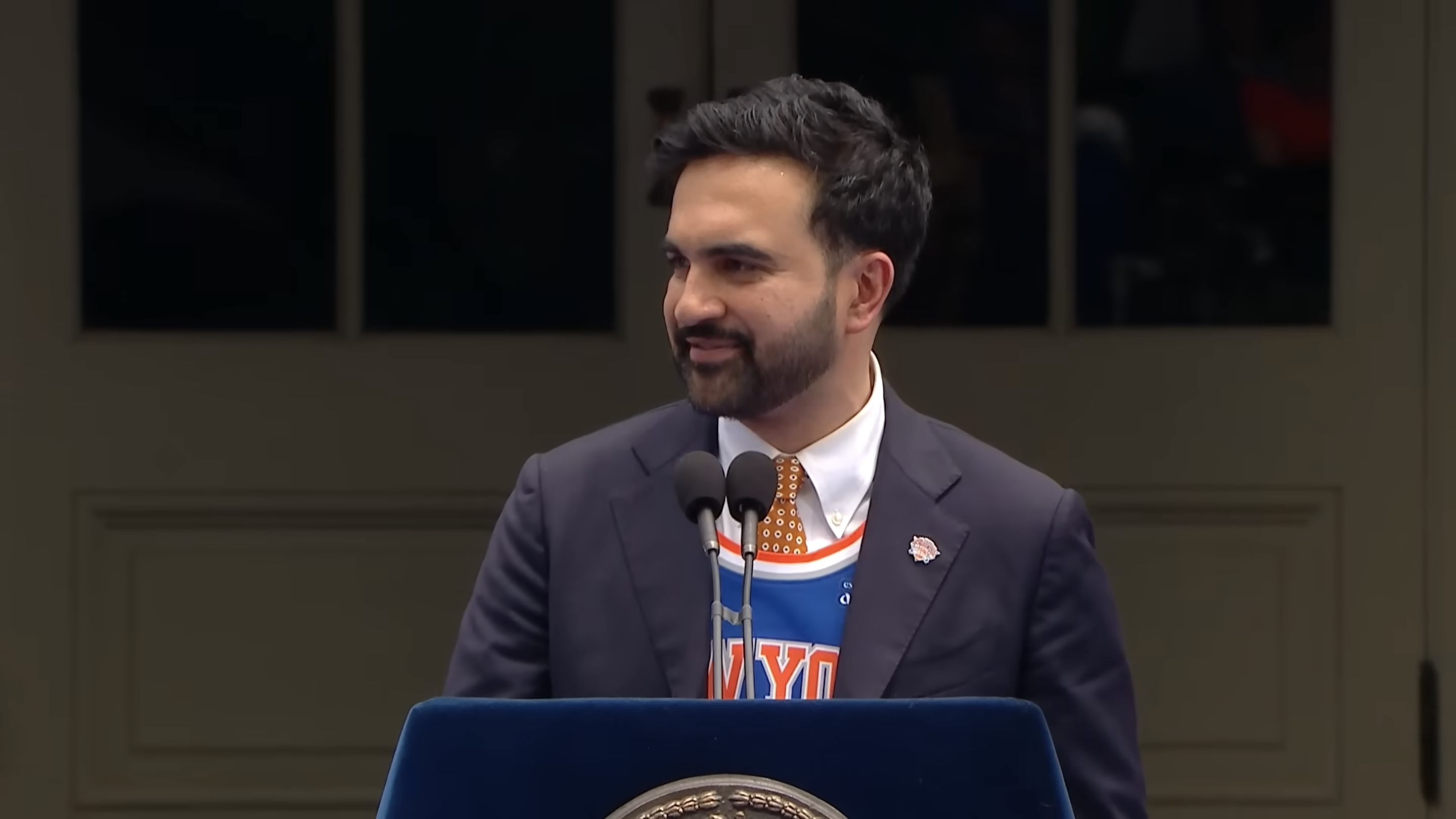 2026 NBA Champions New York Knicks City Hall Ceremony 13