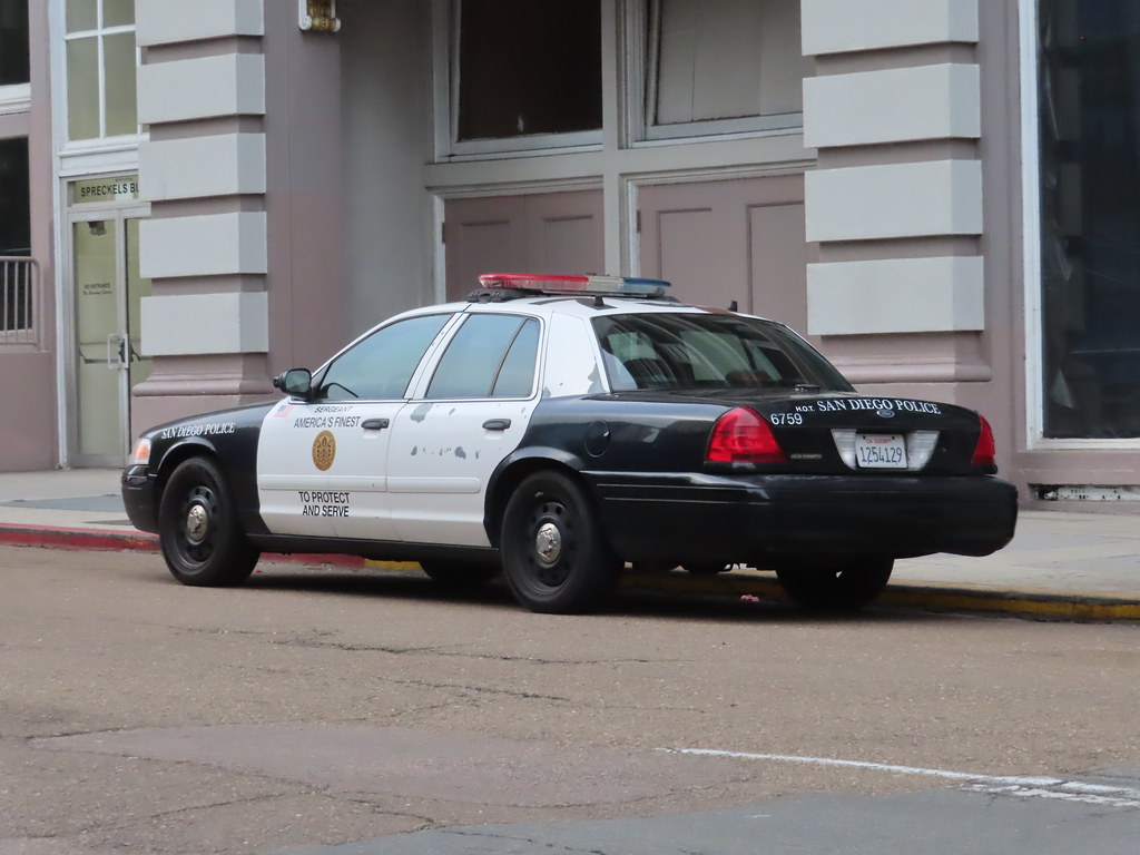 San Diego Police Ford Crown Victoria