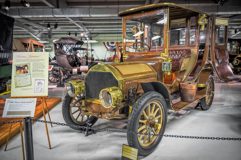 1905 Pierce Great Arrow - Seal Cove Auto Museum (Mount Desert Island, Maine)