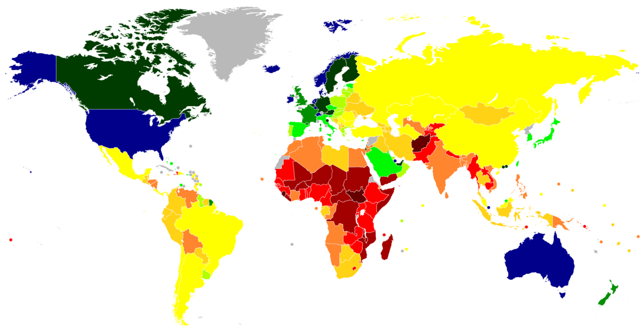 Stati per PIL (nominale) pro capite