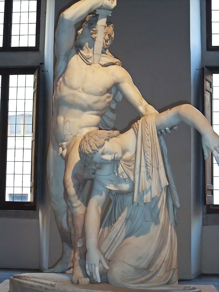 The Ludovisi Gaul thought to be a Roman copy of Greek original by Epigonus commissioned by Julius Caesar 1st century BCE