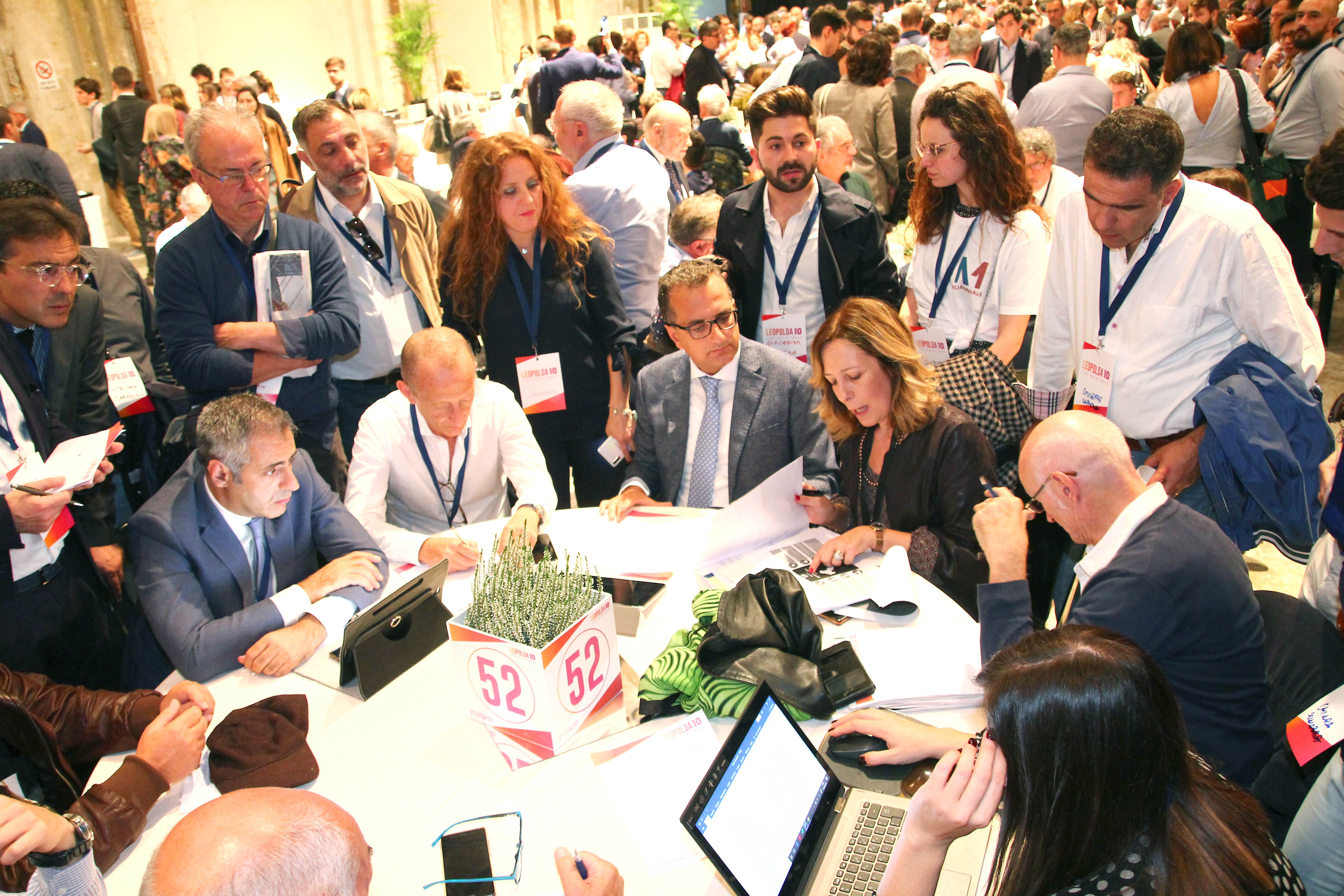 Silvia Vono (Italia Viva) al coordinamento del tavolo di lavoro alla Leopolda 10