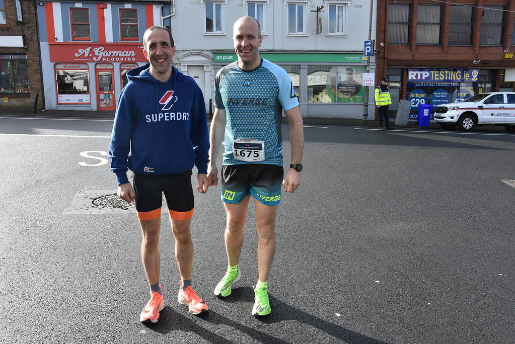Mullingar Half Marathon 2022 - pre-race start photographs