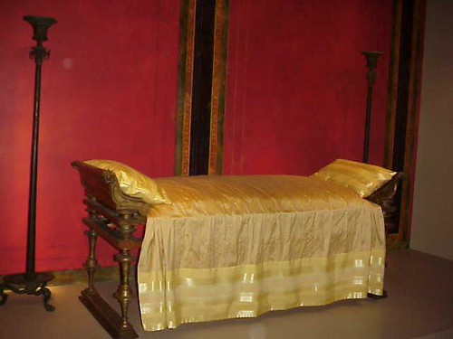 Roman Dining Couch (lectus) made of wood with bronze adornments 1st century BCE