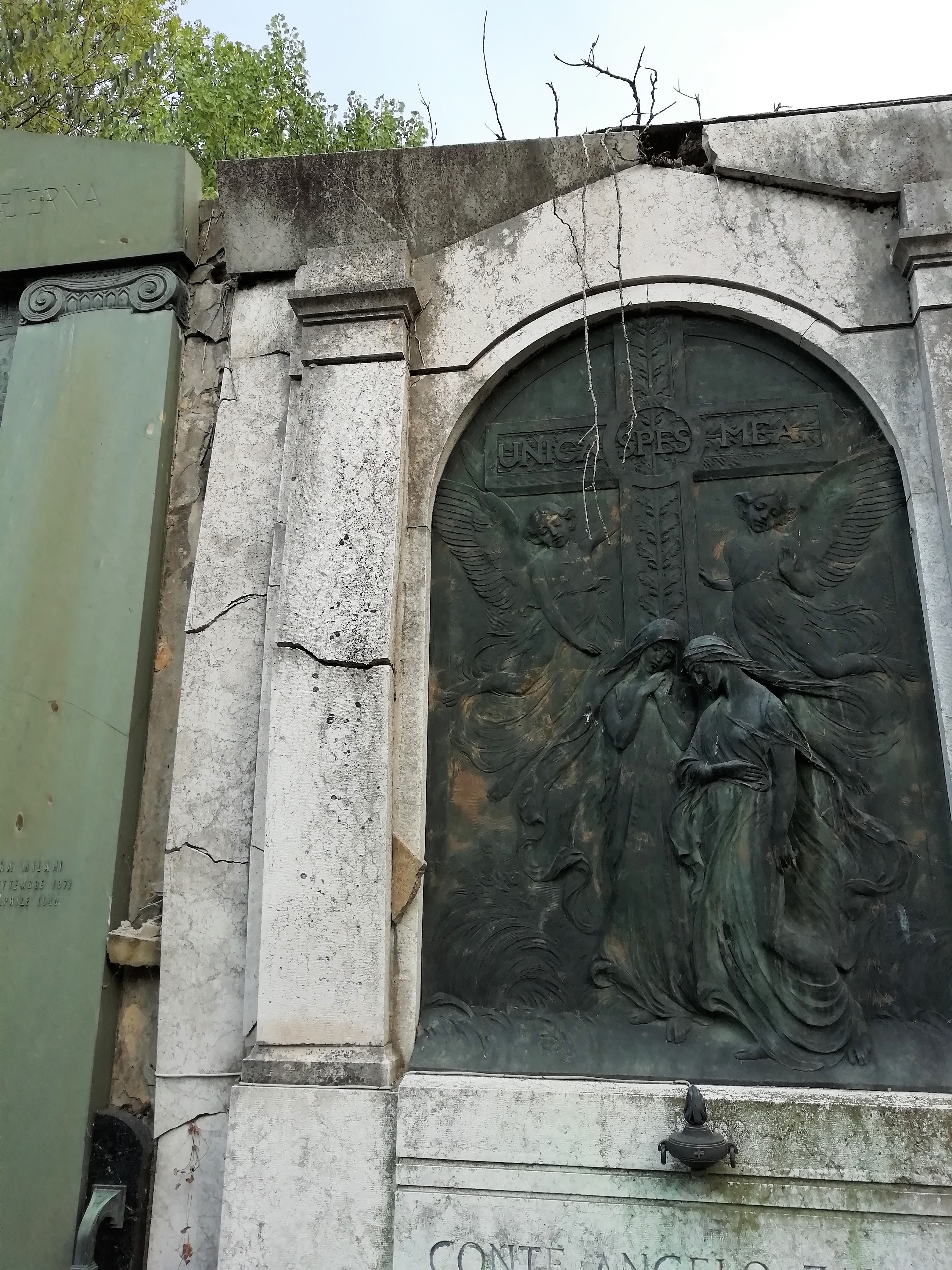 Monumento Zanelli - Campo degli Ospedali - Certosa di Bologna 02