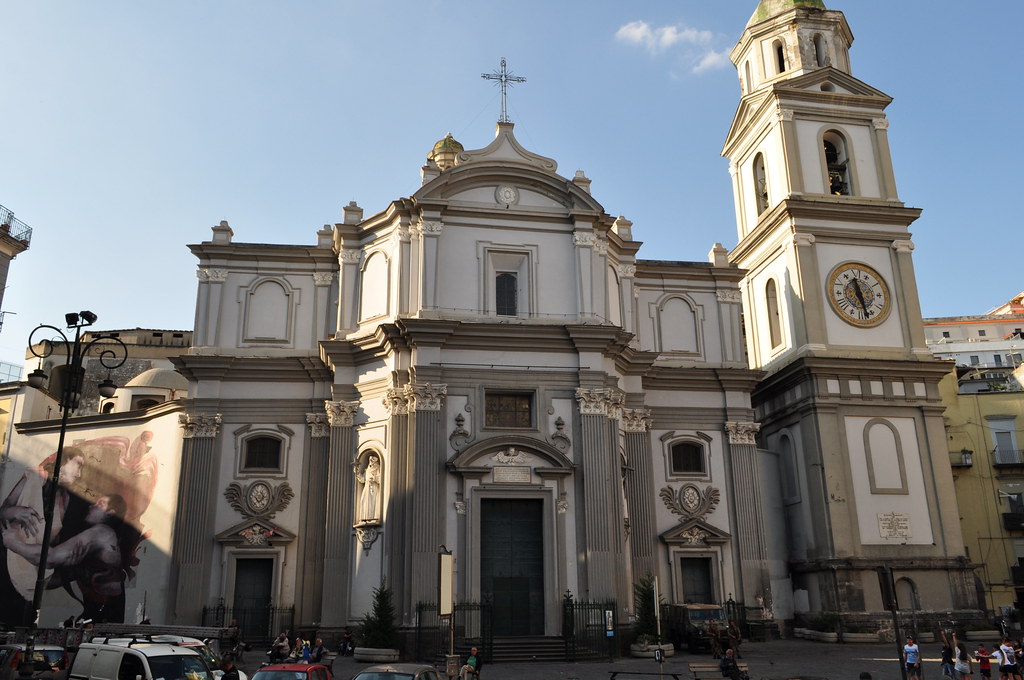 Basilique Santa Maria della Sanità (XVIIe), piazza Sanità, Naples, Campanie, Italie.