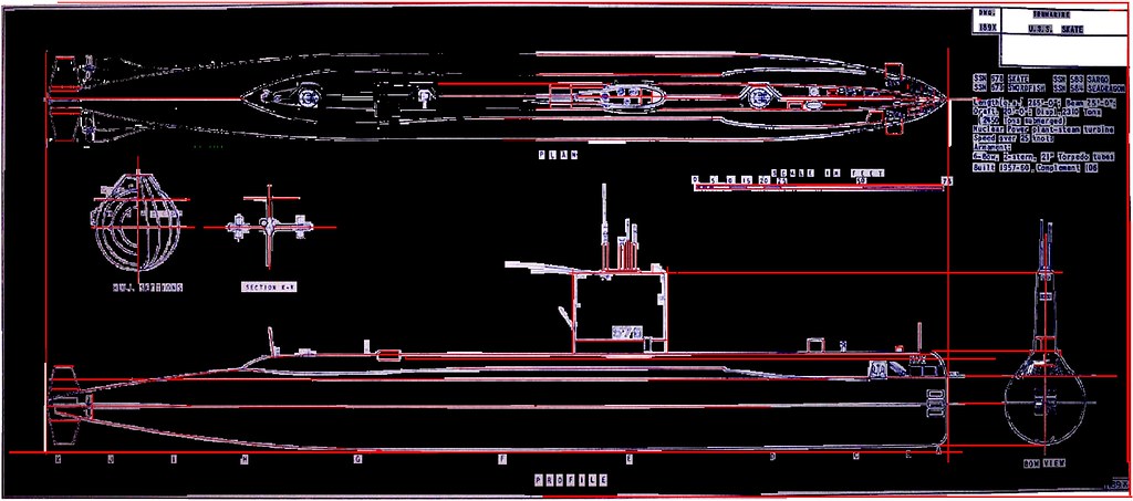 USS Skate SSN 578 2715p