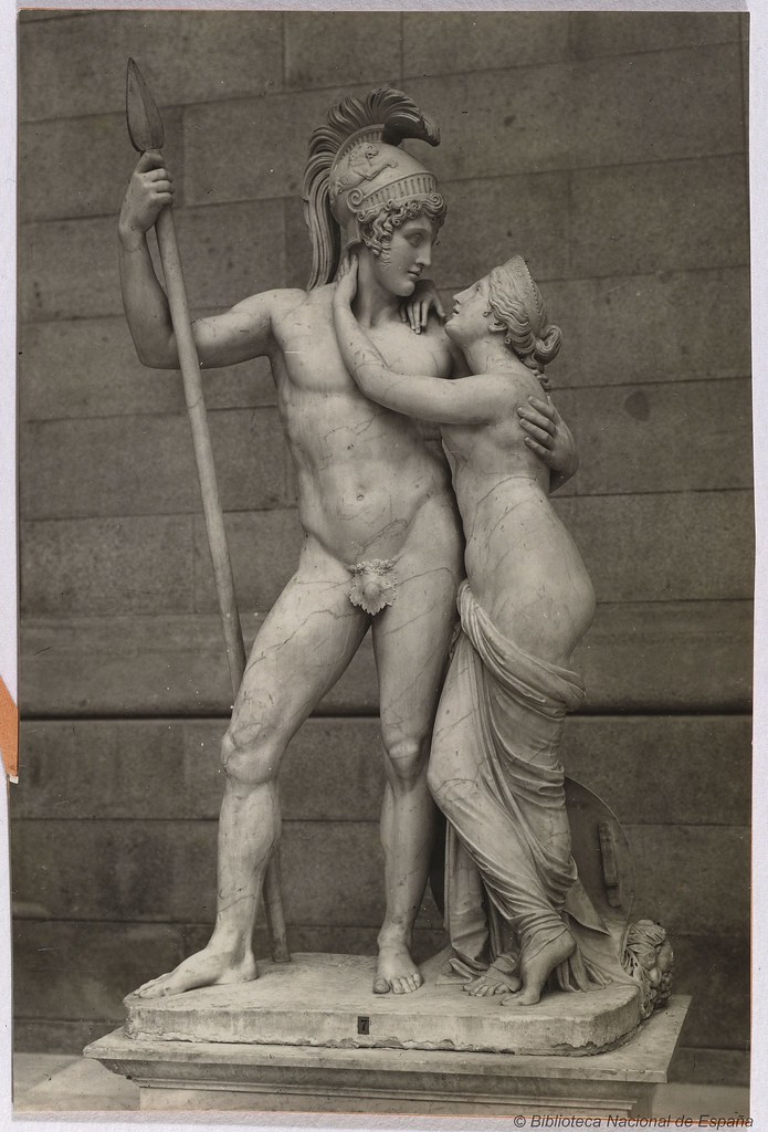 Biblioteca Nacional. Venus y Marte por A. Canova