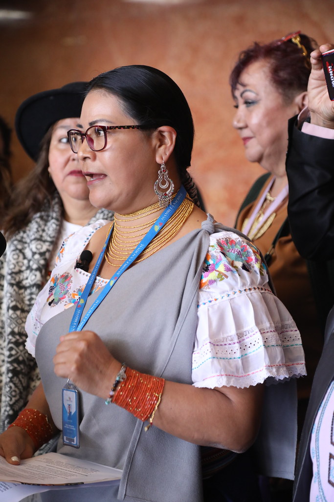 ASAMBLEÍSTA MARGARITA AROTINGO, PRESENTA PROYECTO DE LEY ORGÁNICA PARA LA PROMOCIÓN Y PROTECCIÓN DE LA MEDICINA TRADICIONAL Y LA SALUD ANCESTRAL, 18 DE MARZO DEL 2025.