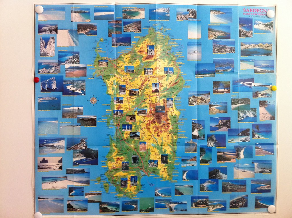 Sardegna, mare e archeologia (R. Balzano edizioni, 1996): il precursore cartaceo di iGeoPix