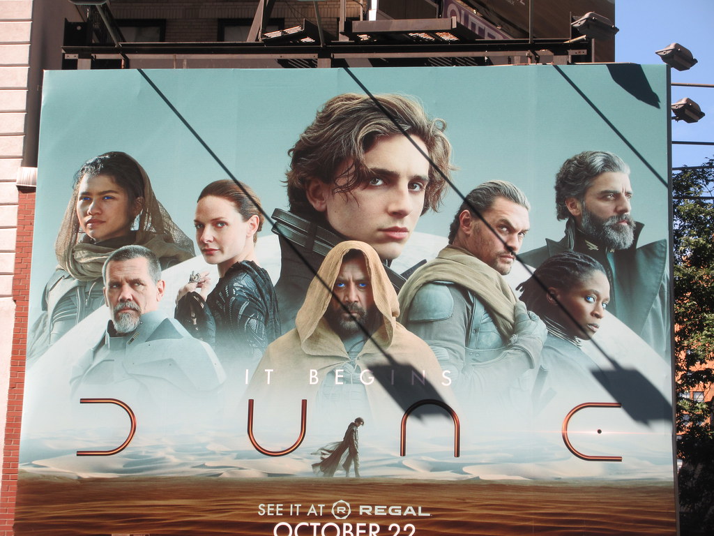 2021 Dune Film Billboard Ad Poster 7th Ave and West 35th St 8299