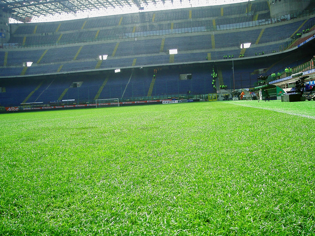 Il green di San Siro...