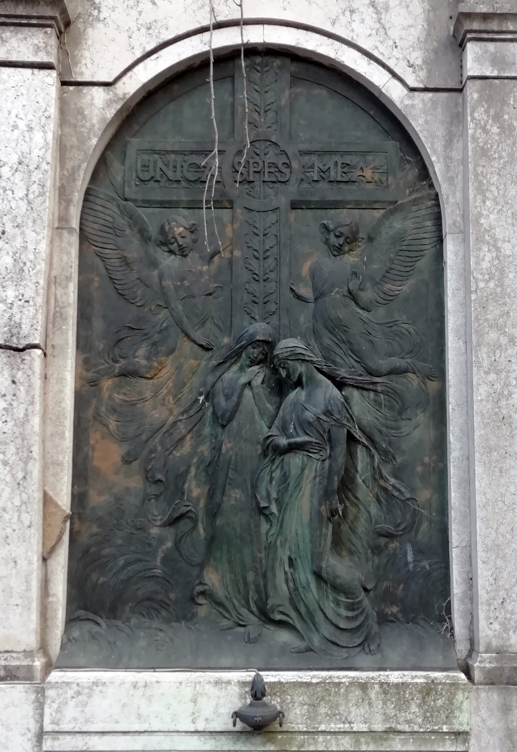 Monumento Zanelli - Campo degli Ospedali - Certosa di Bologna 01
